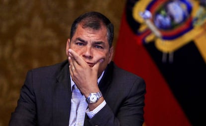 O presidente de Equador, Rafael Correa, em foto de arquivo.