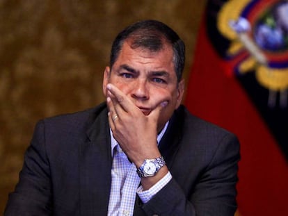 El presidente de Ecuador, Rafael Correa, en una foto de archivo.