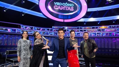 Veo cómo cantas, emitido en Antena 3