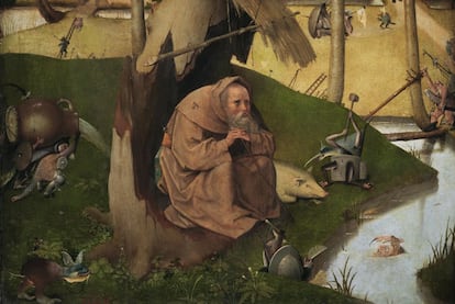 'Las tentaciones de San Antonio Abad’, obra de la colección del Museo del Prado.
