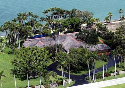 La mansión de Julio Iglesias en Indian Creek Island, Miami.