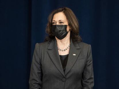 La vicepresidenta de EE UU, Kamala Harris.