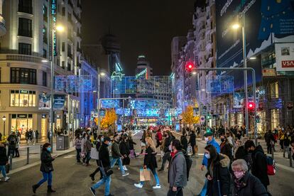 La Gran Vía el pasado diciembre.