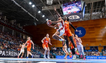 Final de la Copa de la Reina LF Endesa 2024, celebrada en Huelva, que ganó el Valencia Basket.