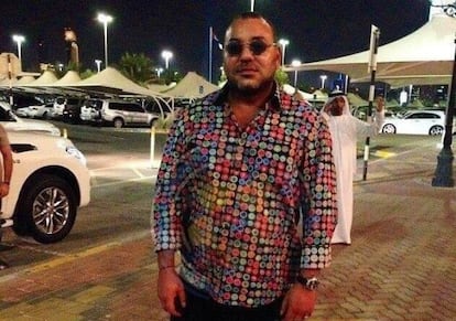 Mohamed VI, rey de Marruecos, hace unos días en Abu Dhabi.