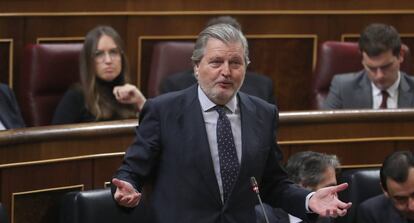 Intervención de Íñigo Méndez de Vigo en el Congreso.