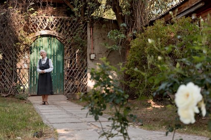 Karoline Mayer en la Fundación Cristo Vive.