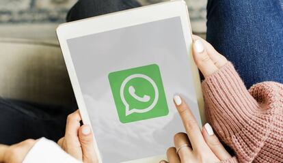 WhatsApp en un tablet