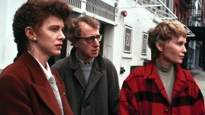 'Maridos e esposas' (Woody Allen, 1992). "A vida não imita a arte, imita a má televisão" (Woody Allen)