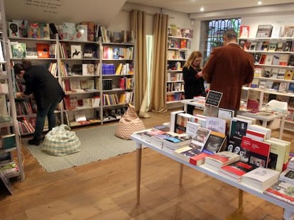 Libreria Los Editores en la calle Gurtubay en Madrid. 