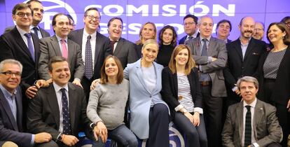 Cristina Cifuentes, en la presentación de su candidatura.