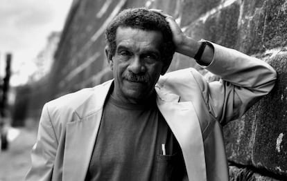 Derek Walcott, en Saint-Malo (Francia) en 1993.