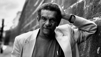 Derek Walcott, en Saint-Malo (Francia) en 1993.