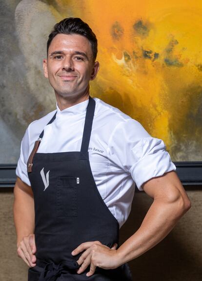 El chef Álvaro Salazar consiguió la primera estrella Michelin con VORO con solo 29 años. Ahora su objetivo es conseguir la tercera. 