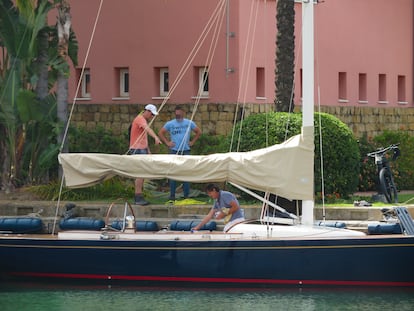 Luis Medina Abascal en Sotogrande el pasado agosto.