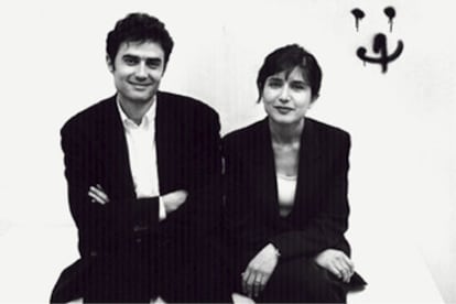 Alejandro Zaera junto a su esposa, la también arquitecta Farshid Moussavi.