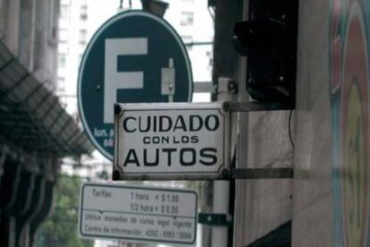 Una de las imágenes de la serie <i>Buenos Aires</i> (2004), de Óscar Mariné.