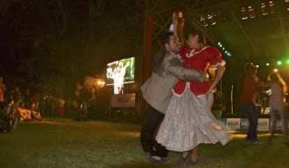 El chamamé siempre dice presente en los festejos de Corrientes.