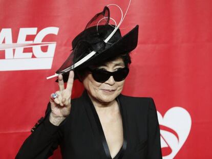 Yoko Ono, el pasado 24 de enero en Los &Aacute;ngeles.