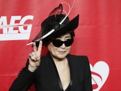 Yoko Ono, el pasado 24 de enero en Los &Aacute;ngeles.