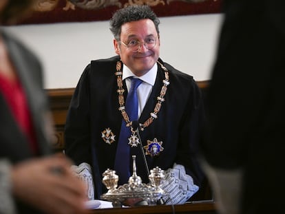 El fiscal general del Estado, Álvaro García Ortiz, en un acto en Granada el pasado 9 de septiembre.