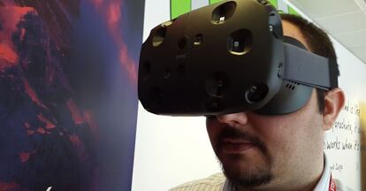 HTC Vive puestas