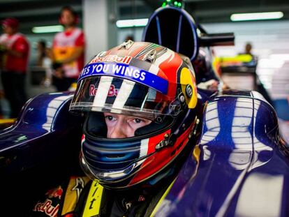 Daniil Kvyat en el GP de Alemania. 