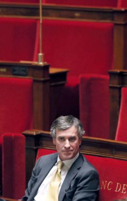 El exministro de Presupuesto francés Jérôme Cahuzac, en la Asamblea Nacional el pasado 11 de diciembre.