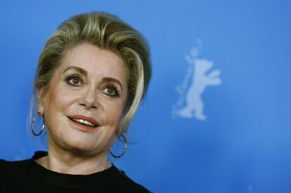 La actriz francesa Catherine Deneuve.