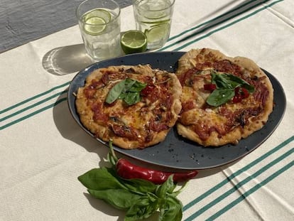 Masa de pizza sin gluten