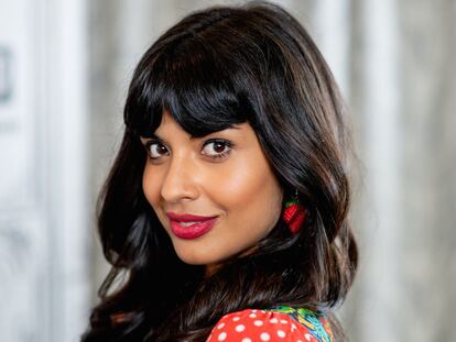 La actriz británica Jameela Jamil.