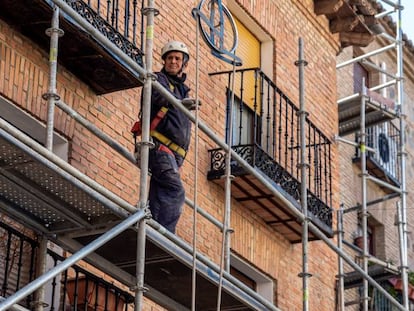 Rehabilitación de una vivienda en Toledo.