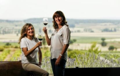 Las hermanas Carolina y Yolanda García Viadero.