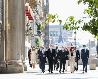 Gobierno y País Vasco se reunieron ayer en el marco de la Comisión Mixta del Concierto Económico.