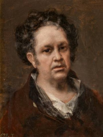 'Autorretrato' (1815). Francisco de Goya.