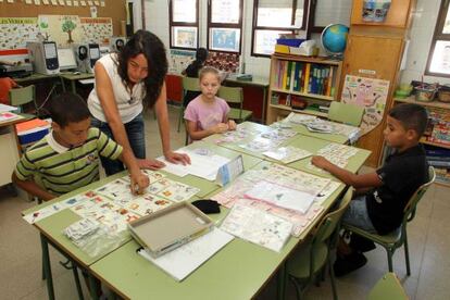 Escuela pública Doctor Carulla en Arbúcies (Girona).