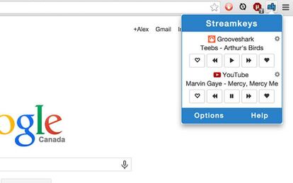 Streamkeys Chrome