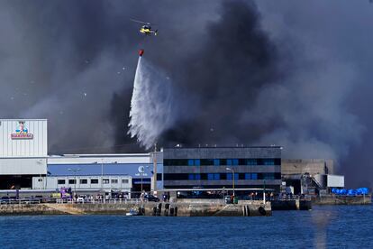 Incendio en las instalaciones de la empresa Jealsa.