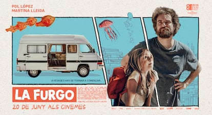 Cartel promocional de la película 'La furgo', en cines el 20 de junio.