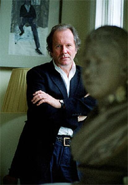 William Boyd, en su casa londinense el pasado diciembre.