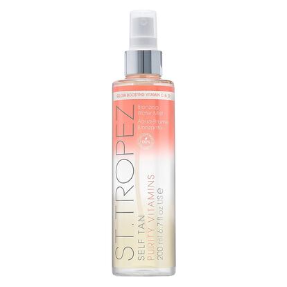 St. Tropez Self Tan Purity Vitamins Bronzing Water Mist, disponible en Isolée.