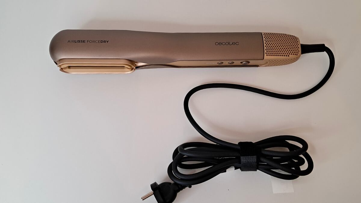 Plancha secador Cecotec Airlisse 2 en 1 ForceDry.