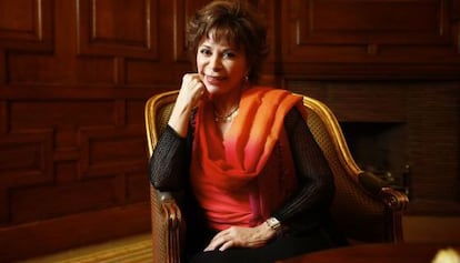 La escritora Isabel Allende, en Madrid.