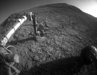 Imagem feita pelo robô ‘Opportunity' em 2016.