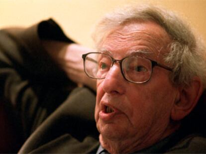 El historiador británico Eric Hobsbawm.