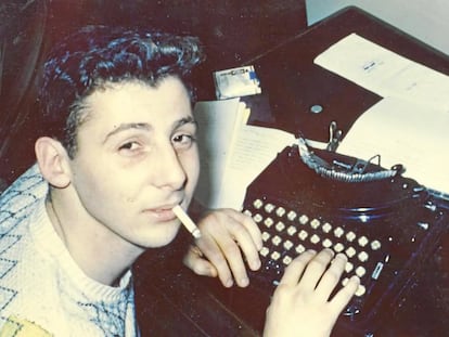 Stanley Elkin, en los años 40, en Nueva Jersey.
