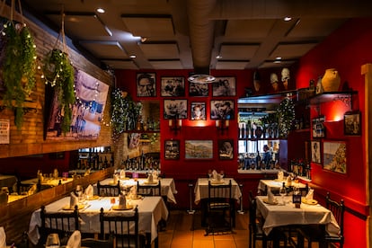 Vista de la sala de Pulcinella, en el barrio de Salesas, en Madrid.