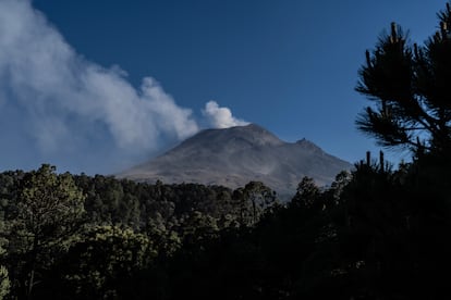 El volcán ha estado activo durante los últimos meses y recientemente ha mostrado mayor actividad, registrando hasta 40 exhalaciones por día. 