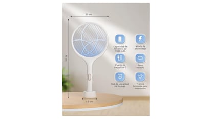 Raqueta eléctrica.