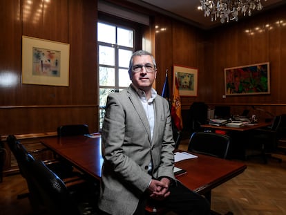 Hugo Morán, secretario de Estado de Medio Ambiente, en la sede del ministerio, en Madrid.